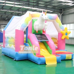 unicorn bouncy castle