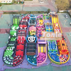 30*20m custom large bounce house inflatable park