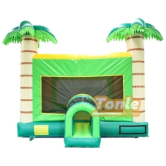 Tropical Palm Tree Themed Bounce House