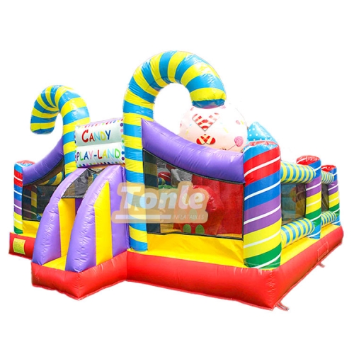 Candy play land Kids Bouncy Castle Bounce House For Sale