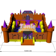 Custom inflatable castle inflatable playground