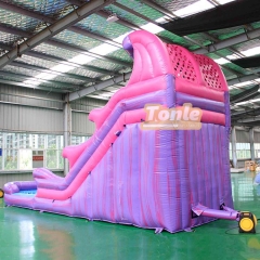 double tube water slide