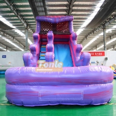 double tube water slide