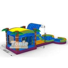 7in1 bounce house w/ slide combo