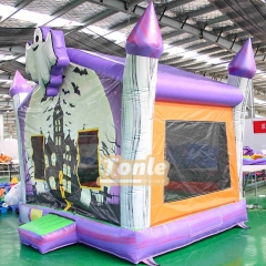 Halloween themed bouncy castle inflatable bounce house