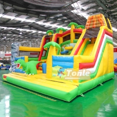 Dinosaur Theme Bouncy Castle Inflatable Bounce Playground Amusement Park