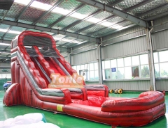 double tube water slide