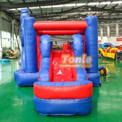 China Supplier Marvel Iron Man Theme Inflatable Bounce House Slide Combo