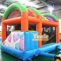 bouncy house w/ water slide
