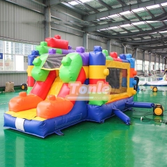 bouncy house w/ water slide