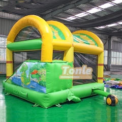 bouncy house w/ water slide