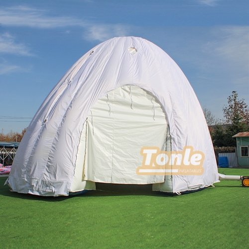 Custom White Inflatable Igloo Tent
