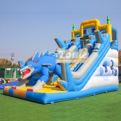 Customized animals inflatable slides for kids and adult