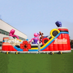 Cartoon Monster Theme Inflatable Playground Amusement Park