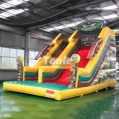 inflatable pirate ship slide