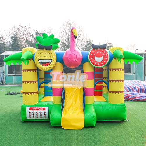Wholesale Tropical Style Themes theme bouncy castle slide combo