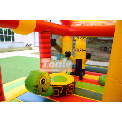 Customized theme kid's small inflatable playground