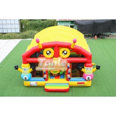 Customized theme kid's small inflatable playground