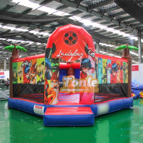 Miraculous Ladybug Theme Inflatable Bounce House Bouncy Castle