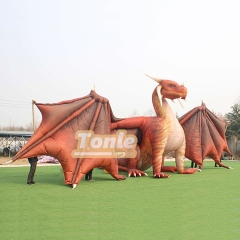 Customized commercial inflatable advertising giant dragon dinosaur