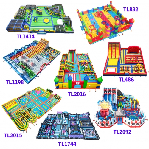 customized inflatable theme park