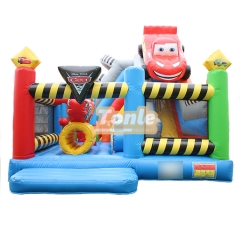 Cars Lightning McQueen themed kids inflatable small park