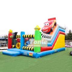 Cars Lightning McQueen themed kids inflatable small park