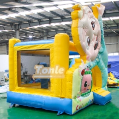 Custom commercial inflatable water slide combo cocomelon theme