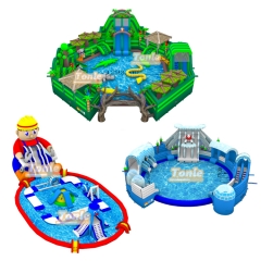 pirate ship mobile water pool park