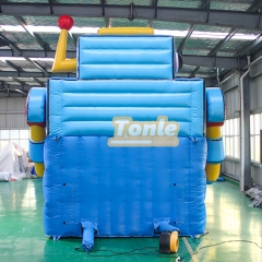 Manufacturer customization 6m/20ft Robot Theme Commercial Inflatable Slide