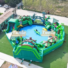 pirate ship mobile water pool park