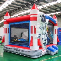 Outer Space Planet Theme Inflatable Bouncer bouncy Castle Inflatable Jumper