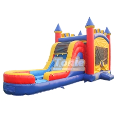 bouncy house w/ water slide