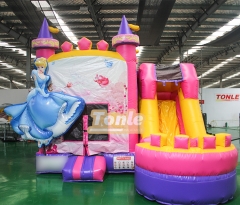 bouncy house w/ water slide