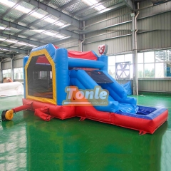 bouncy house w/ water slide