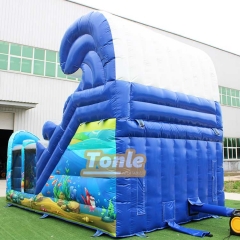 Shark Inflatable Slide