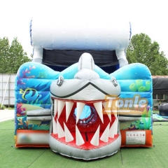 Shark Inflatable Slide