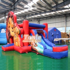 Lion King Inflatable Bouncing Water Slide Combo