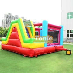 bounce house inflatable bouncer with slide combo