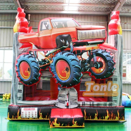 Monster Truck 3D Bounce House