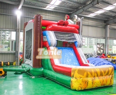 Farm Jump and water slide