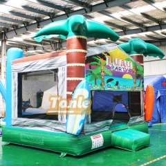 frozen bounce house