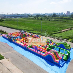 Large Commercial Inflatable Obstacle Course