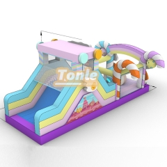 Candy Themed Inflatable Obstacle Course