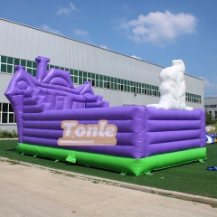 monster truck inflatable obstacle