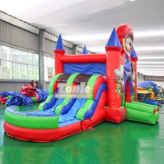 bouncy house w/ water slide