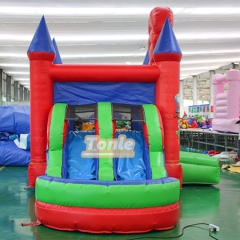 Mario inflatable jumper inflatable bounce house water slide combo