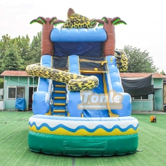 15FT Hidden Jaguar Inflatable Water Slide