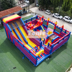 Indoor and outdoor commercial inflatable playground