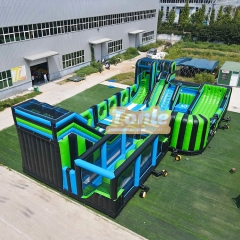 Supplier customized large inflatable playground game park